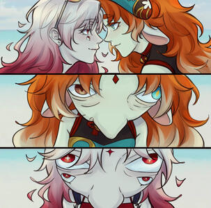 Bust Comic (3-Panel) + Colour
